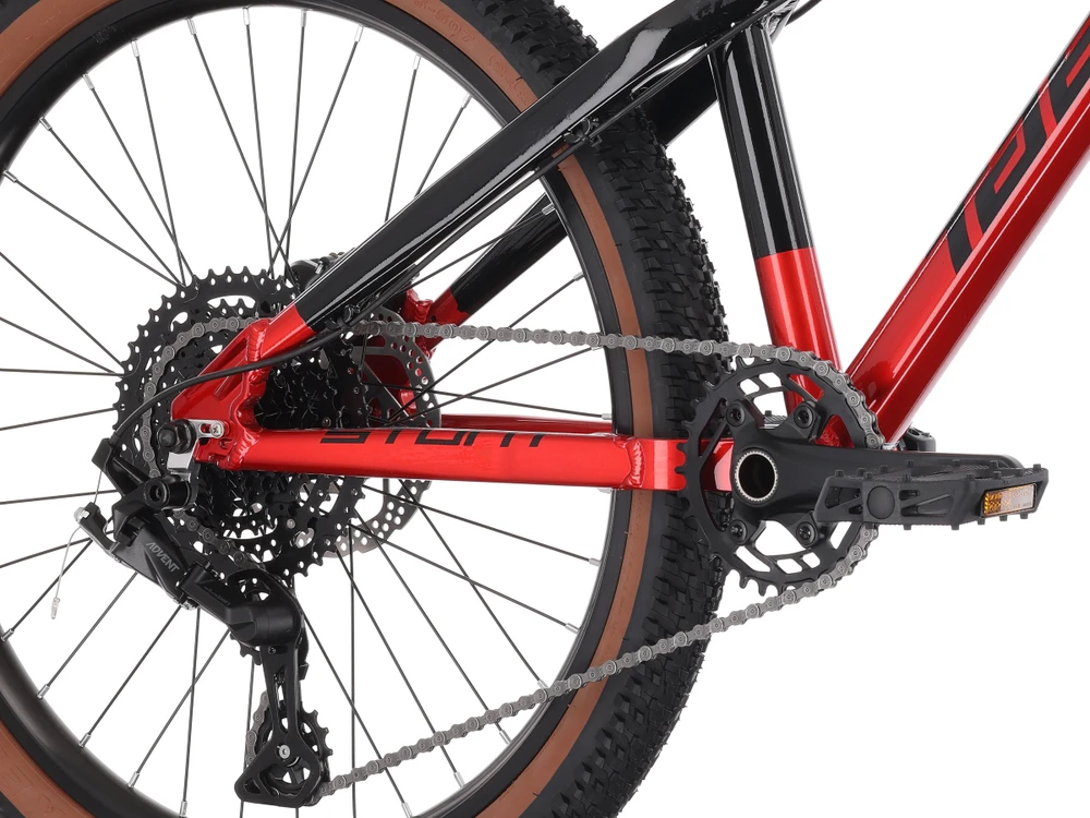 Dviratis Tabou Stunt JR 24 red-juodas
