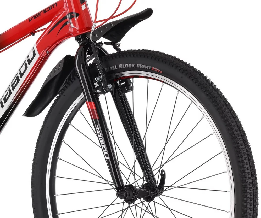 None Dviratis Tabou Venom Lite 27.5 red-juodas-17" (Dydis: 17")