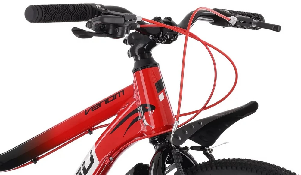 None Dviratis Tabou Venom Lite 27.5 red-juodas-17" (Dydis: 17")