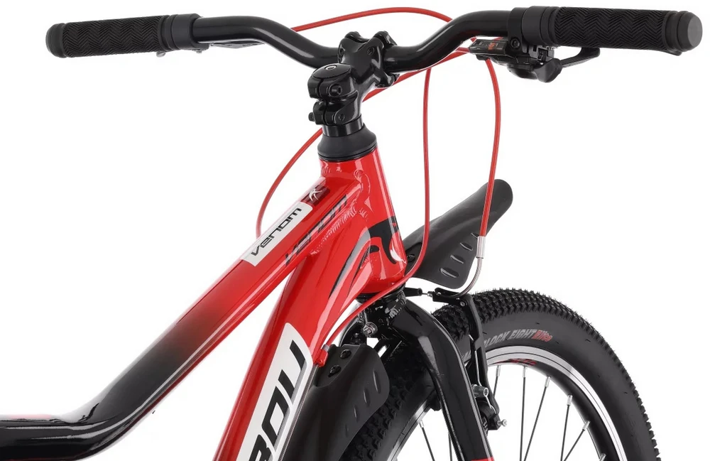 None Dviratis Tabou Venom Lite 27.5 red-juodas-17" (Dydis: 17")