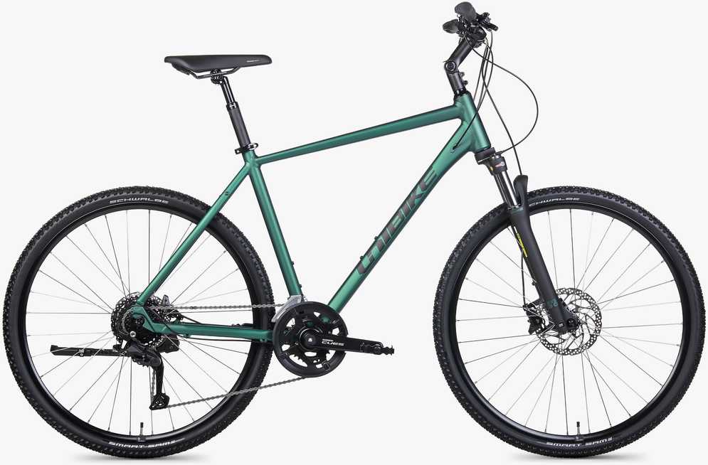Dviratis Unibike Crossfire GTS 2026 žalias-M / 19" (Dydis: M / 19")