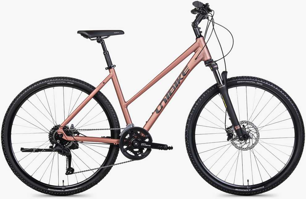 Dviratis Unibike Crossfire LDS 2026 coral-L / 19" (Dydis: L / 19")