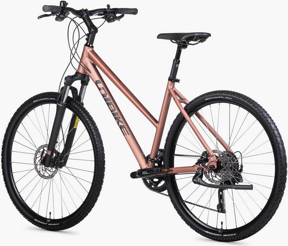 Dviratis Unibike Crossfire LDS 2026 coral-L / 19" (Dydis: L / 19")