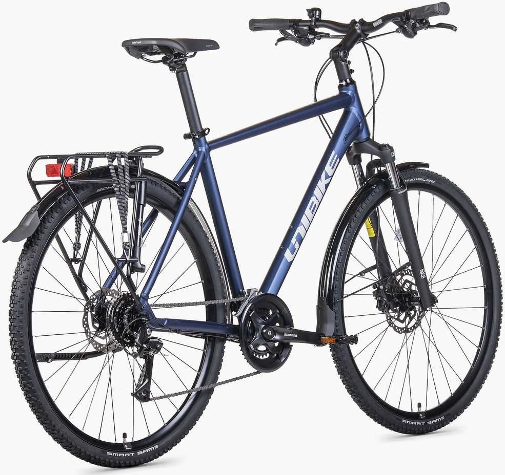 Dviratis Unibike Flash EQ GTS 2026 dark mėlynas-S / 17" (Dydis: S / 17")