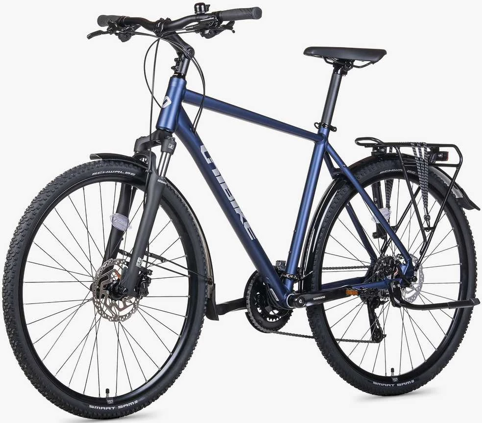 Dviratis Unibike Flash EQ GTS 2026 dark mėlynas-S / 17" (Dydis: S / 17")