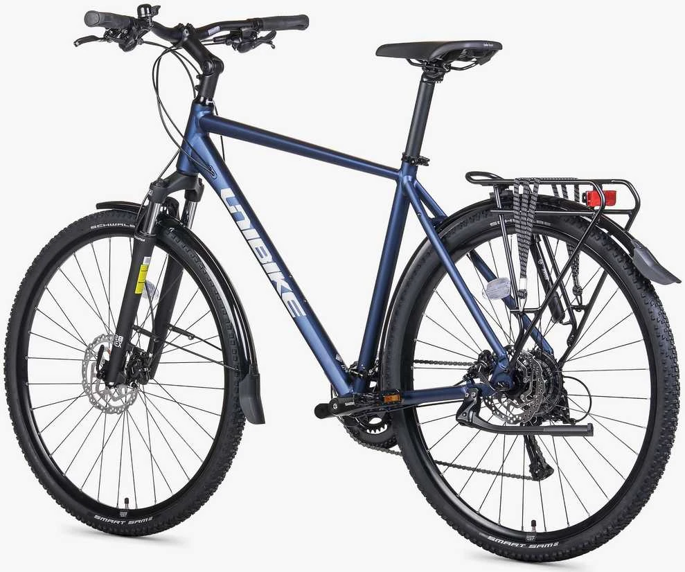 Dviratis Unibike Flash EQ GTS 2026 dark mėlynas-S / 17" (Dydis: S / 17")
