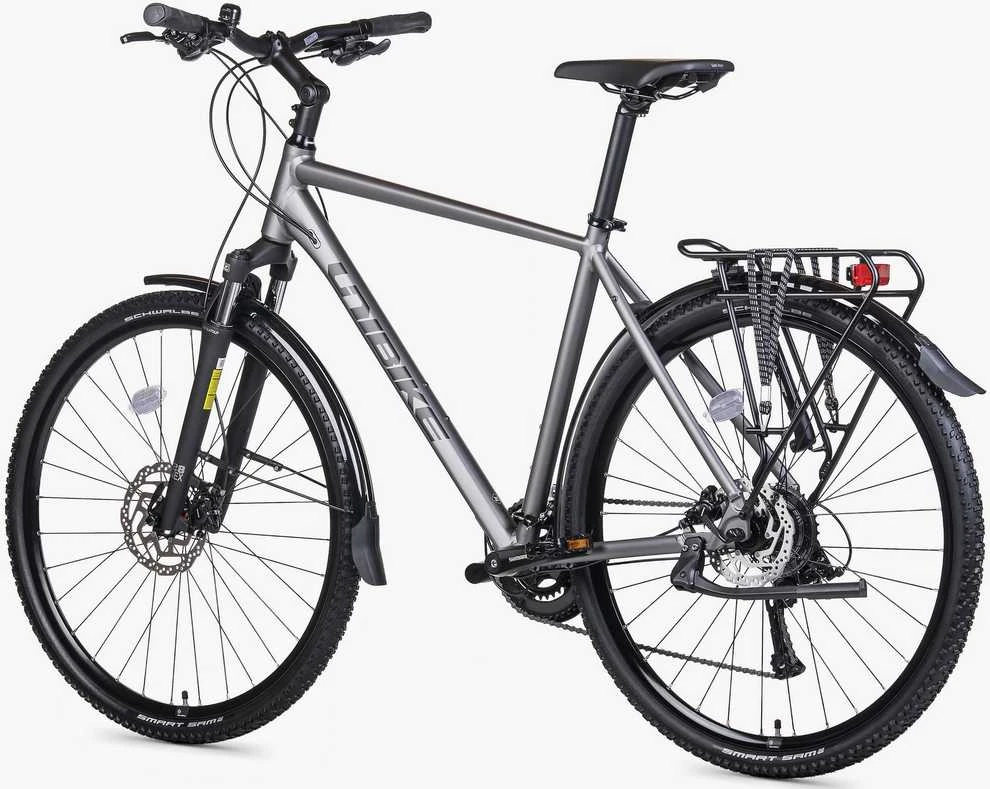 Dviratis Unibike Flash EQ GTS 2026 graphite-S / 17" (Dydis: S / 17")