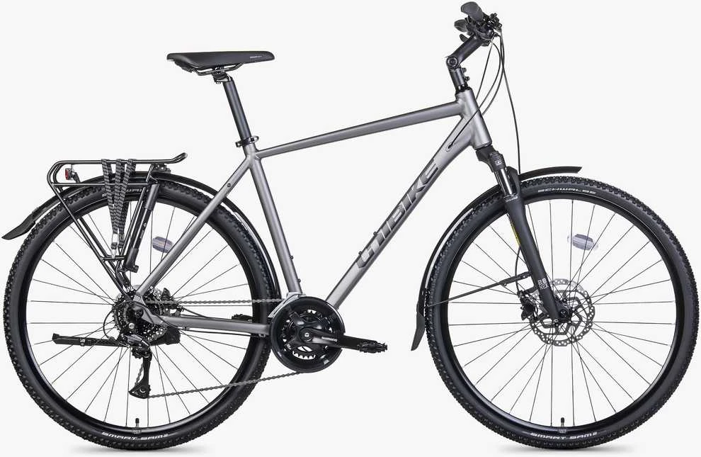 Dviratis Unibike Flash EQ GTS 2026 graphite-S / 17" (Dydis: S / 17")