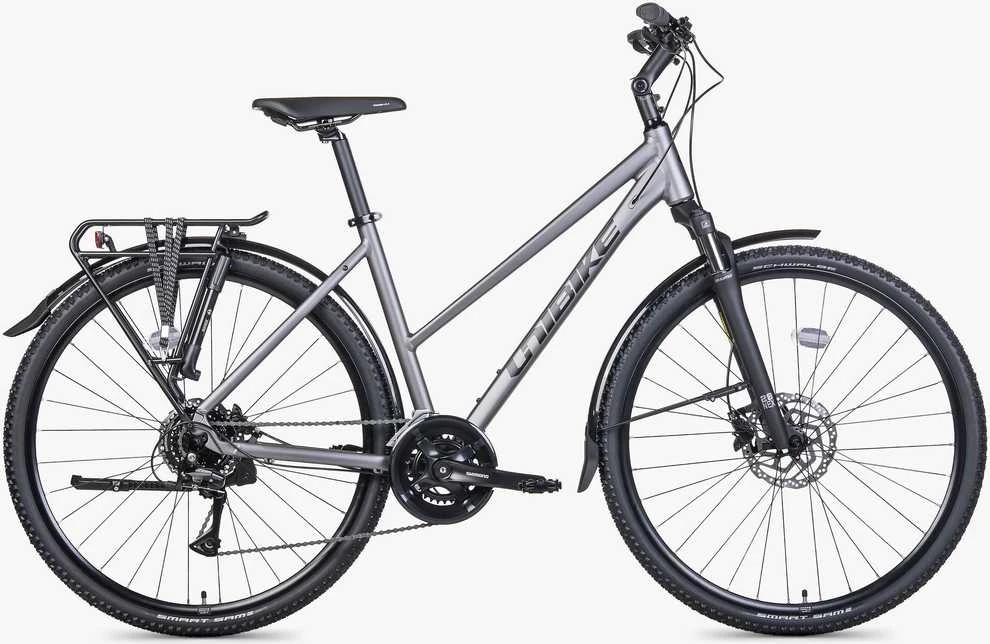 Dviratis Unibike Flash EQ LDS 2026 graphite-XL / 21" (Dydis: XL / 21")