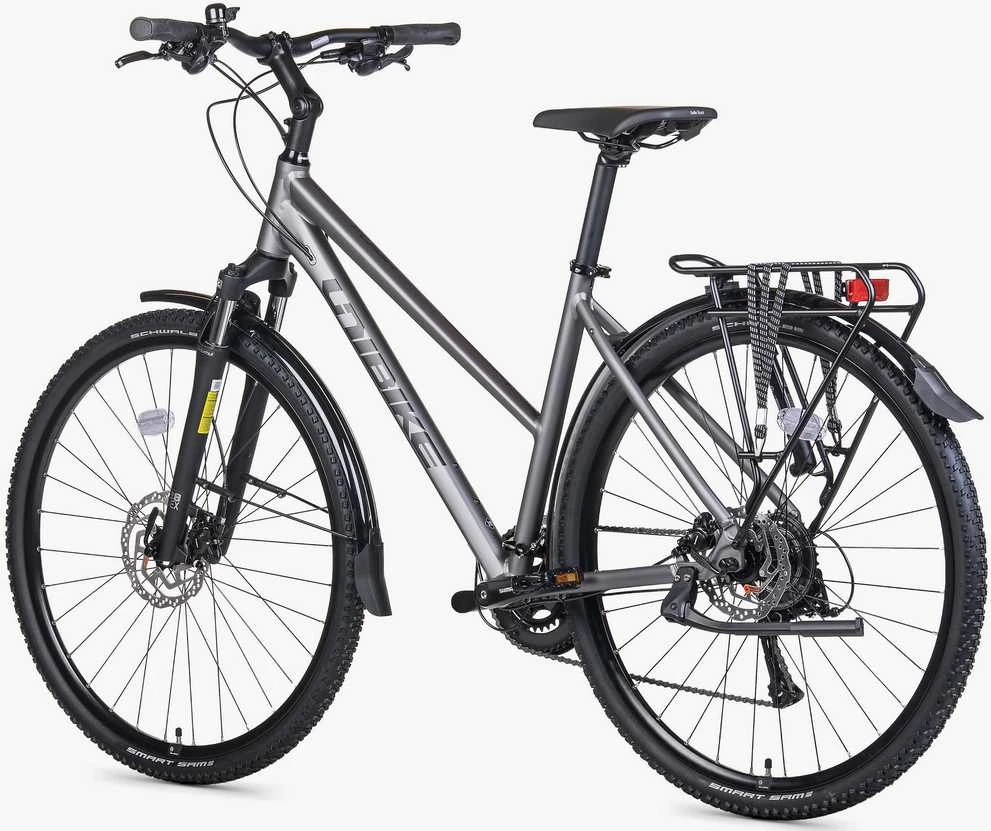 Dviratis Unibike Flash EQ LDS 2026 graphite-XL / 21" (Dydis: XL / 21")