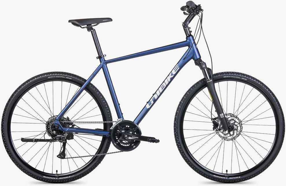 Dviratis Unibike Flash GTS 2026 dark mėlynas-S / 17" (Dydis: S / 17")