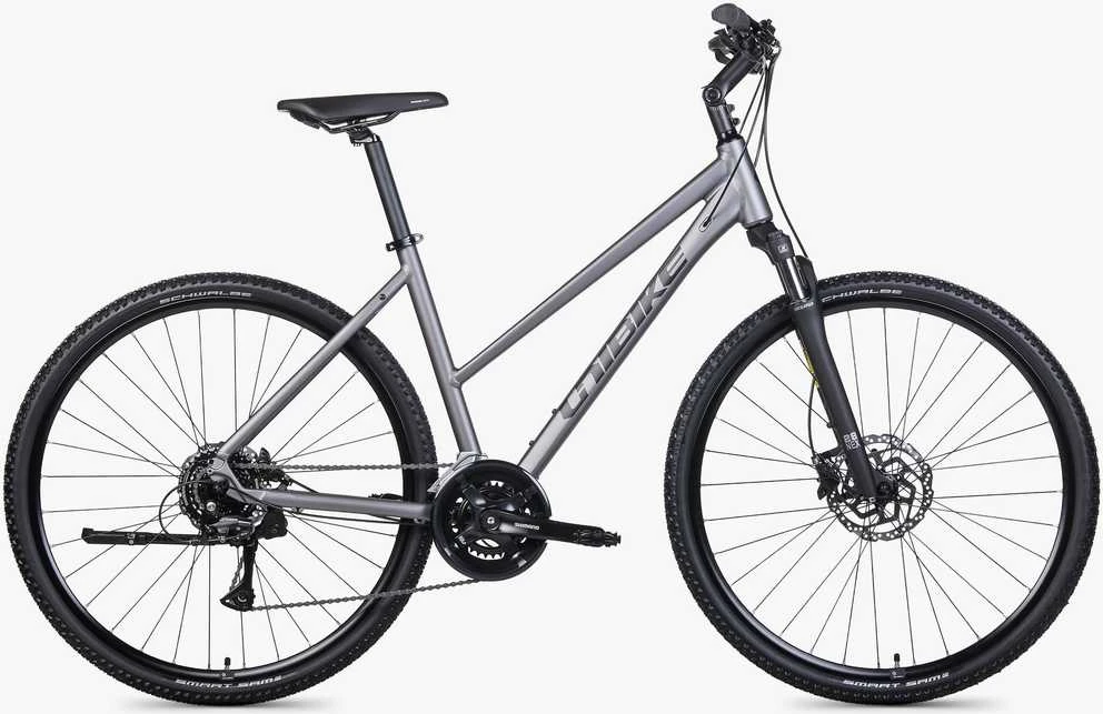 Dviratis Unibike Flash LDS 2026 graphite-XL / 21" (Dydis: XL / 21")