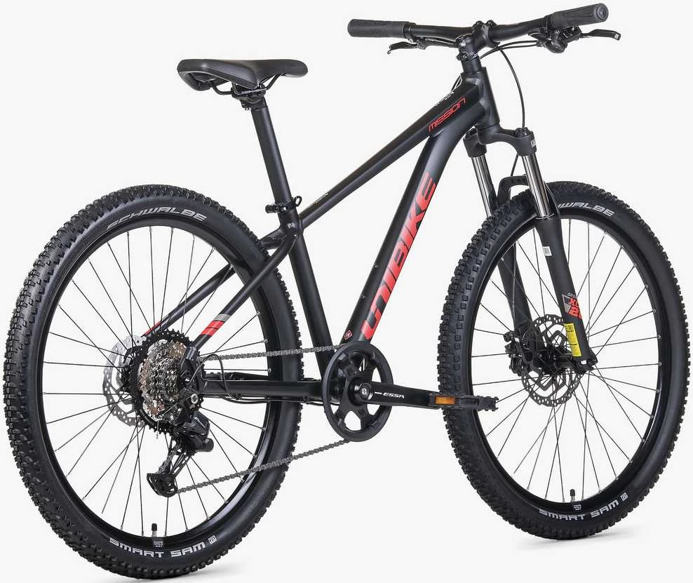 Dviratis Unibike Mission 26 2026 juodas-S / 14" (Dydis: S / 14")
