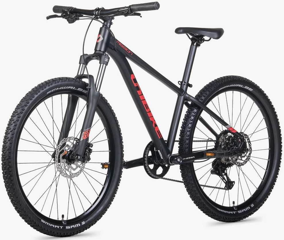 Dviratis Unibike Mission 26 2026 juodas-S / 14" (Dydis: S / 14")