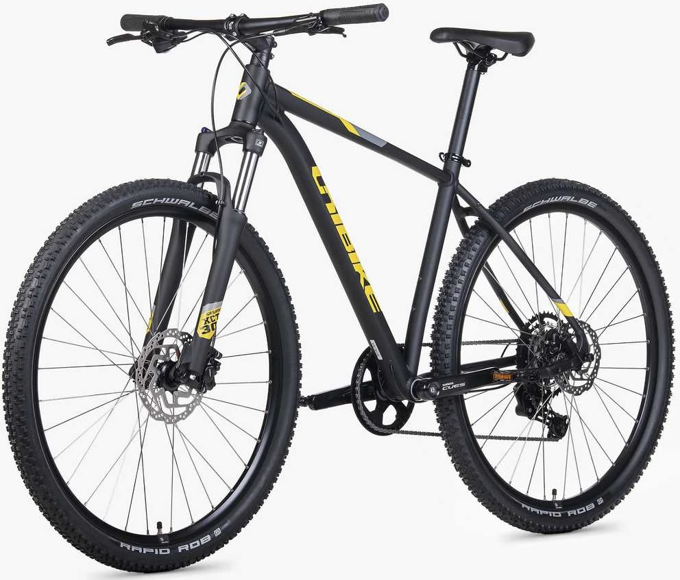 Dviratis Unibike Shadow 29 2026 juodas-yellow-L / 21" (Dydis: L / 21")