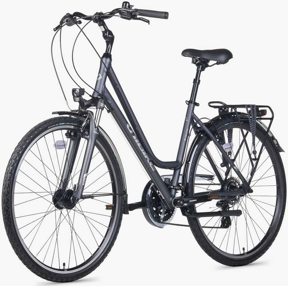 Dviratis Unibike Vision LDS 2026 pilkas-M / 17" (Dydis: M / 17")