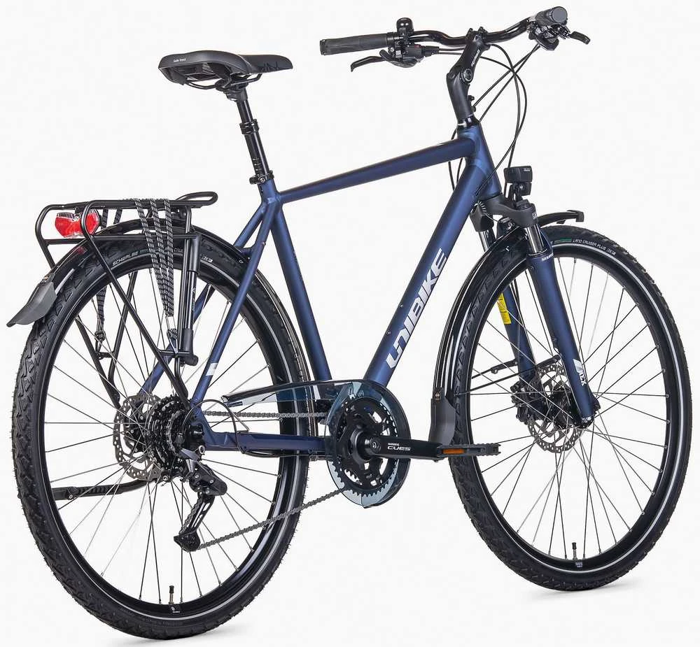 Dviratis Unibike Voyager GTS 2026 dark mėlynas-M / 19" (Dydis: M / 19")