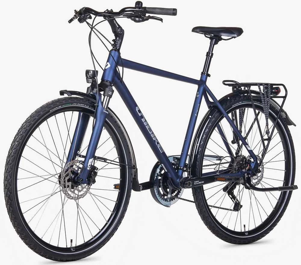 Dviratis Unibike Voyager GTS 2026 dark mėlynas-M / 19" (Dydis: M / 19")