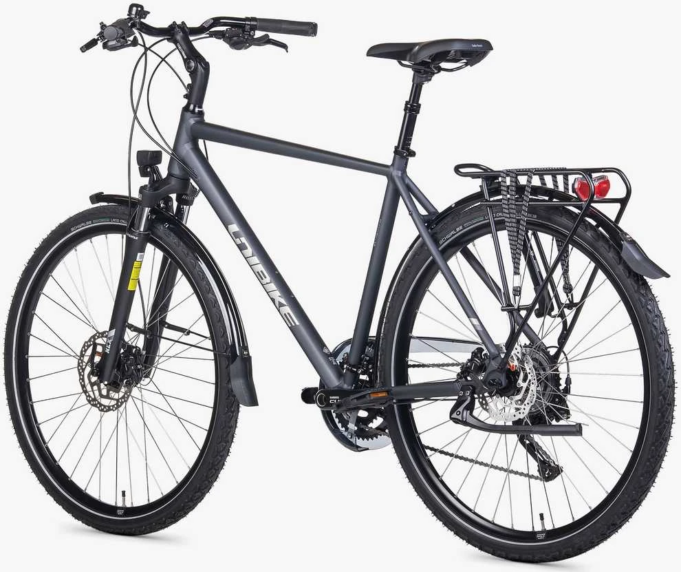 Dviratis Unibike Voyager GTS 2026 pilkas-XL / 23" (Dydis: XL / 23")