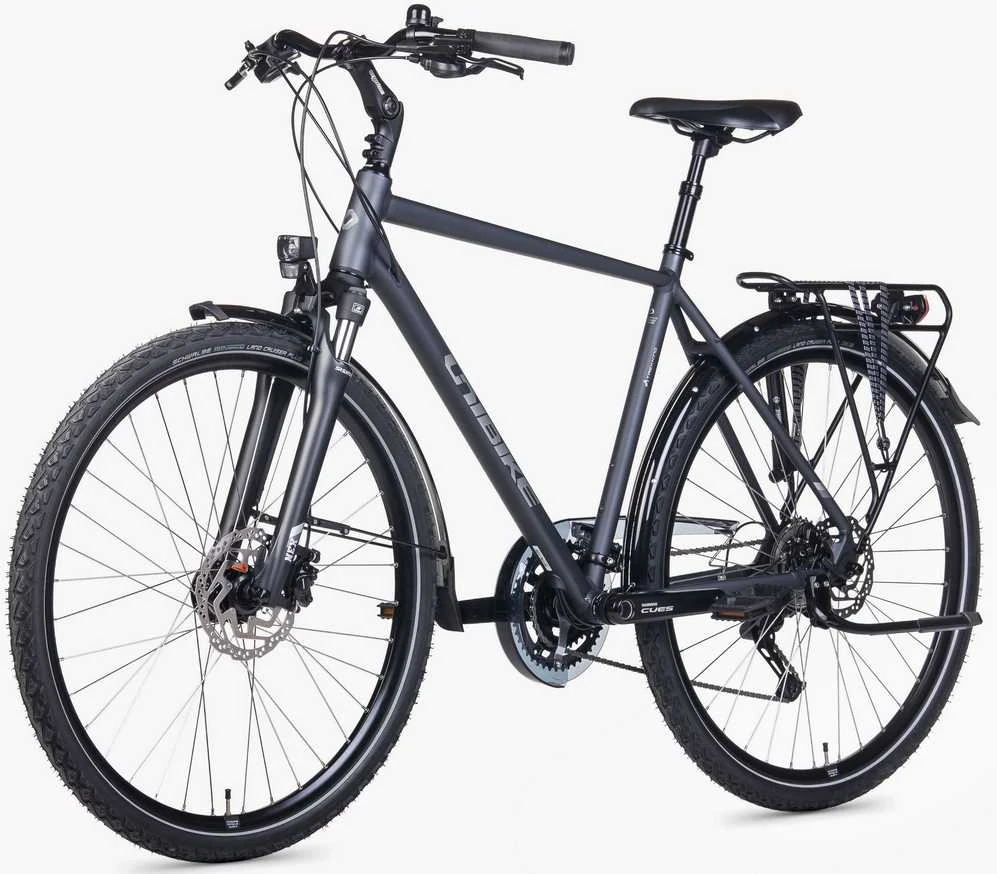 Dviratis Unibike Voyager GTS 2026 pilkas-XL / 23" (Dydis: XL / 23")