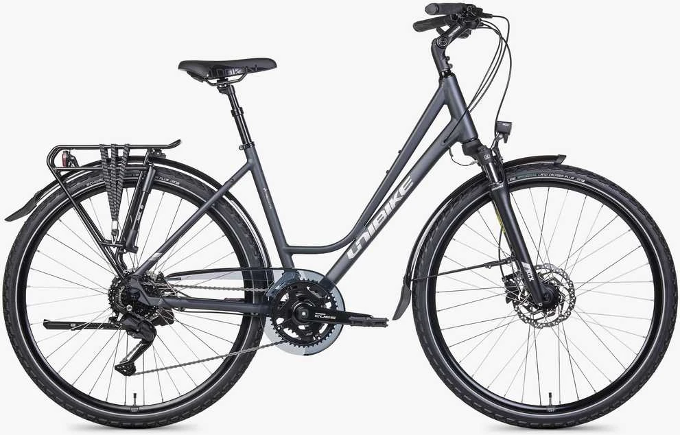 Dviratis Unibike Voyager LDS 2026 pilkas-L / 19" (Dydis: L / 19")