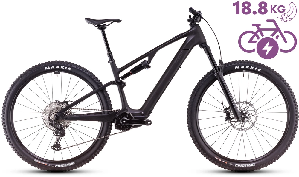 Elektrinis dviratis Cube AMS Hybrid ONE44 C:68X Race 400X 29 blackline 2025-XL (Dydis: XL)