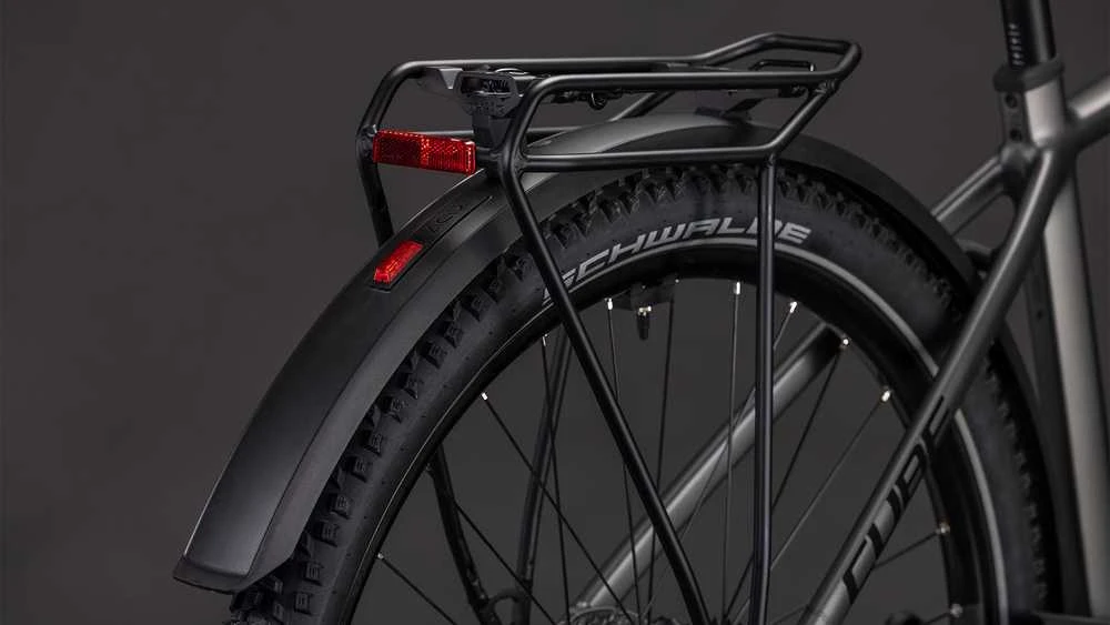 Elektrinis dviratis Cube Nuride Hybrid Performance 600 slabgrey'n'juodas 2026-58 cm (Dydis: 58 cm)