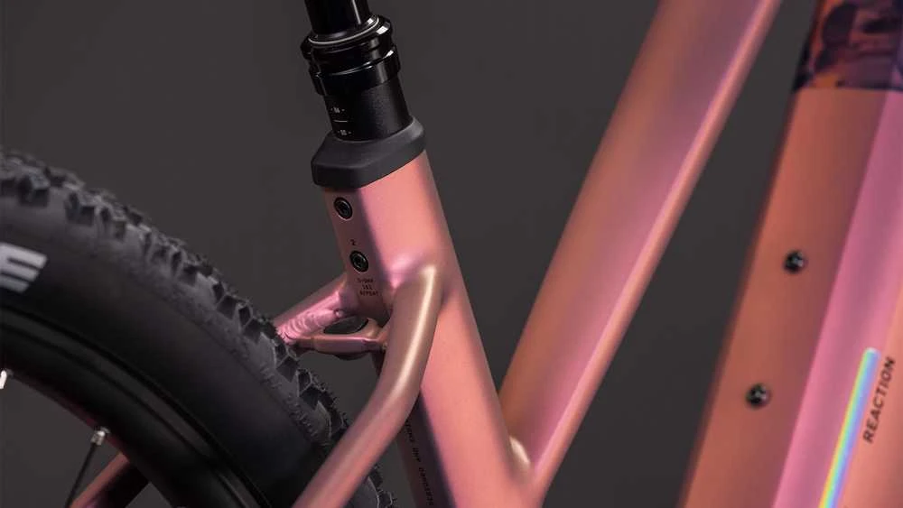 Elektrinis dviratis Cube Reaction Hybrid SLX 800 Trapeze 29 shiftblush'n'art 2026-M (Dydis: M)