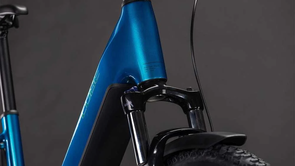 Elektrinis dviratis Cube Reaction Hybrid Performance 600 FE Easy Entry 27.5 electricblue'n'dazzle 2026-L (Dydis: L)