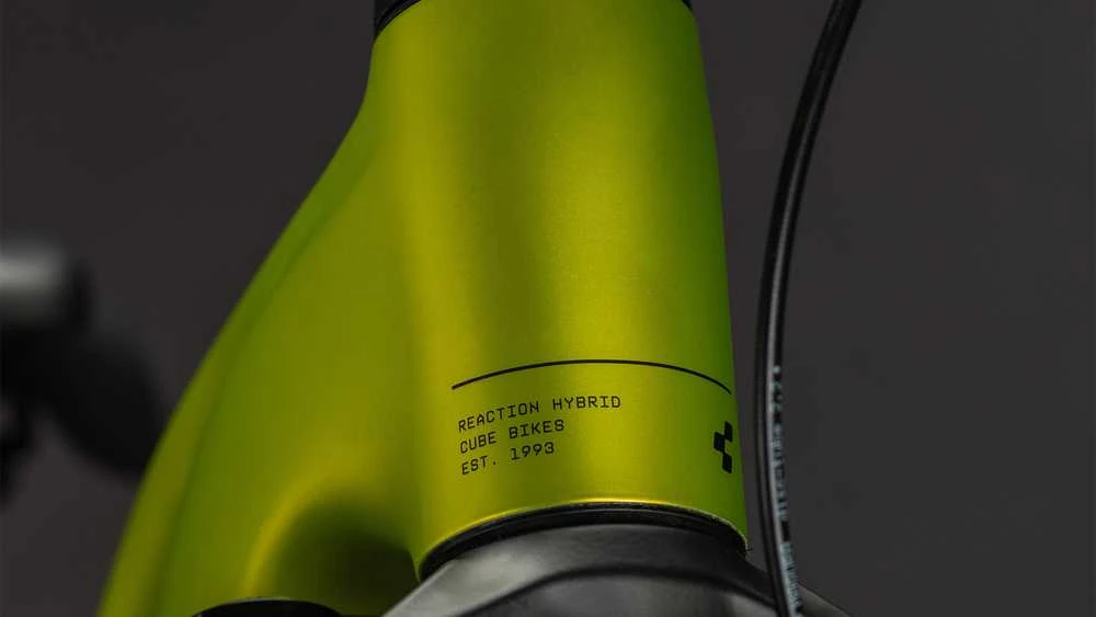 Elektrinis dviratis Cube Reaction Hybrid Race 800 Trapeze 29 lizard'n'juodas 2026-L (Dydis: L)