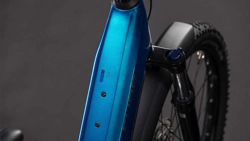 Elektrinis dviratis Cube Reaction Hybrid Performance 600 FE Easy Entry 27.5 electricblue'n'dazzle 2026-L (Dydis: L)
