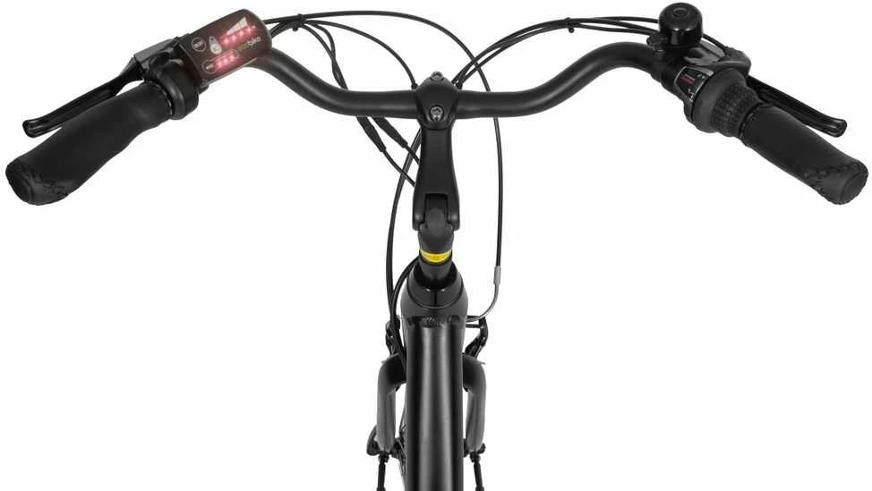 Elektrinis dviratis Ecobike Basic 28" 2026 juodas-11.6Ah (Dydis: 11.6Ah)
