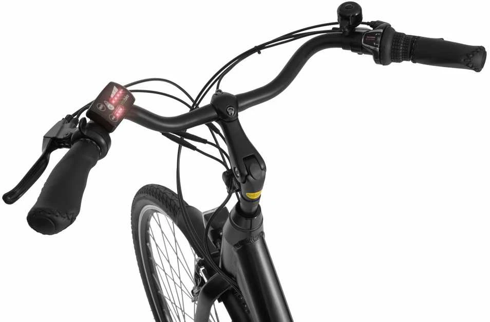 Elektrinis dviratis Ecobike Basic 28" 2026 juodas-11.6Ah (Dydis: 11.6Ah)