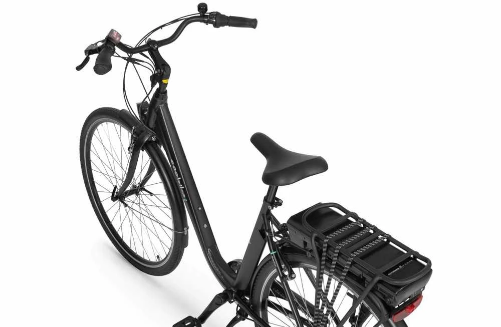 Elektrinis dviratis Ecobike Basic 28" 2026 juodas-11.6Ah (Dydis: 11.6Ah)