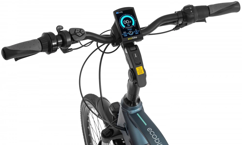Elektrinis dviratis Ecobike MX Mėlyna 556.8Wh-23" (Dydis: 23")