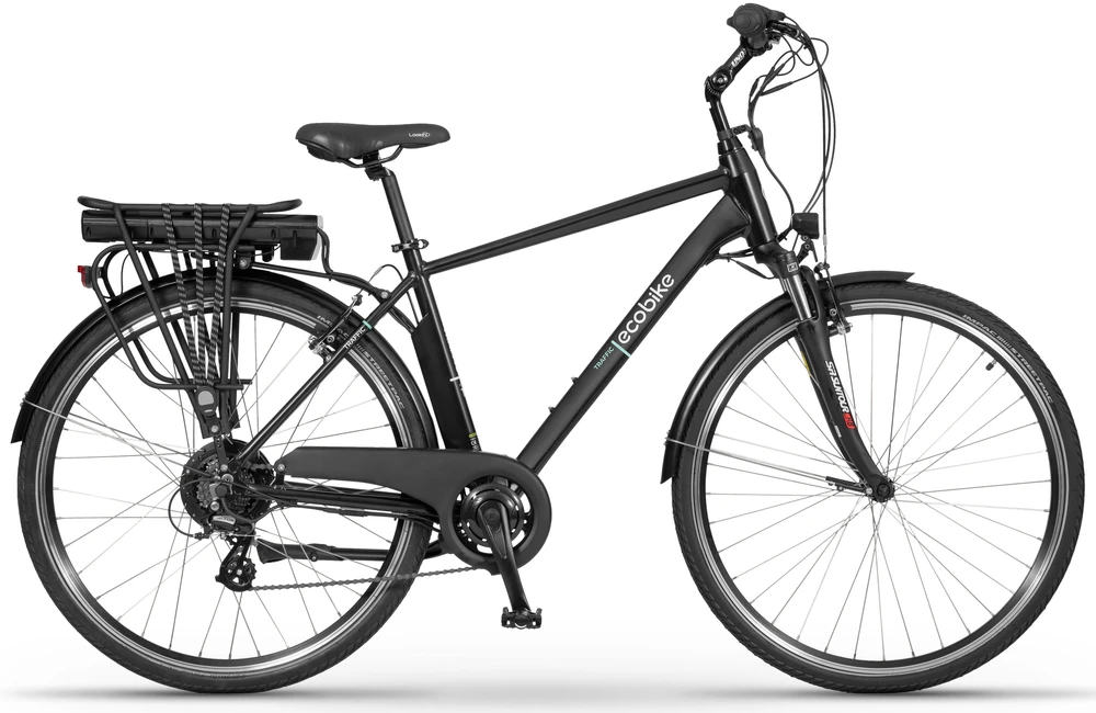 Elektrinis dviratis Ecobike Traffic 28 M Juodas 468Wh