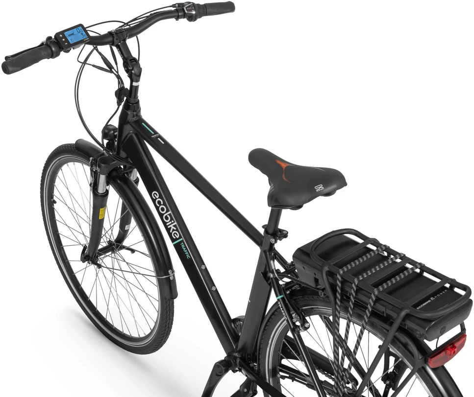 Elektrinis dviratis Ecobike Traffic 28 M Juodas 468Wh