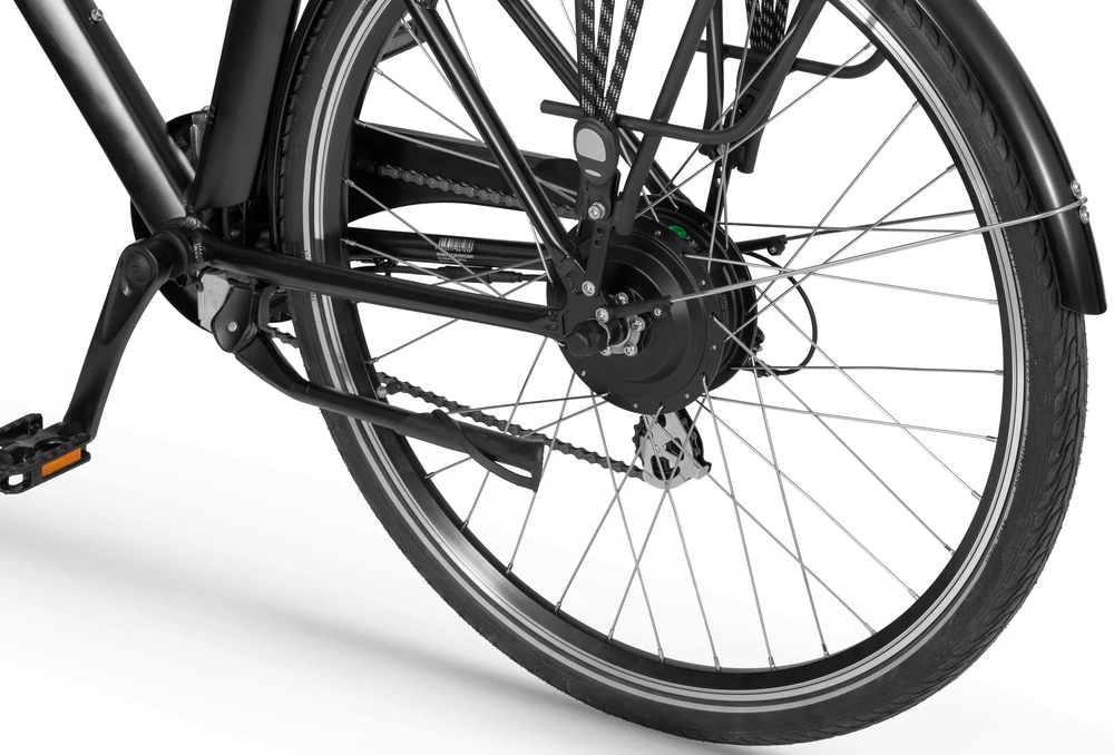 Elektrinis dviratis Ecobike Traffic 28 M Juodas 468Wh