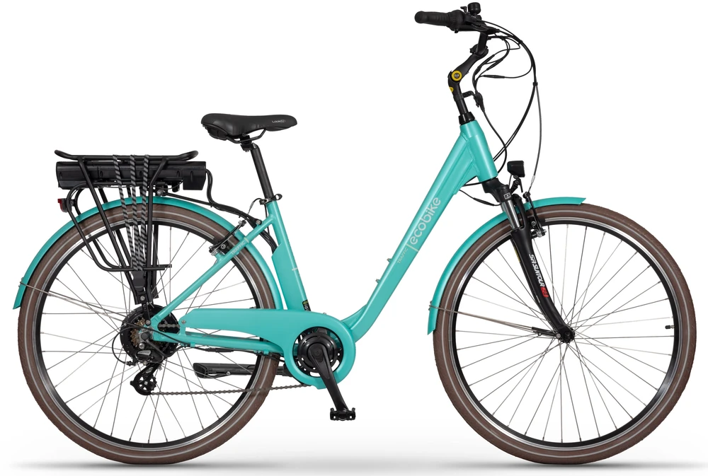 Elektrinis dviratis Ecobike Traffic 28 Mint 630Wh