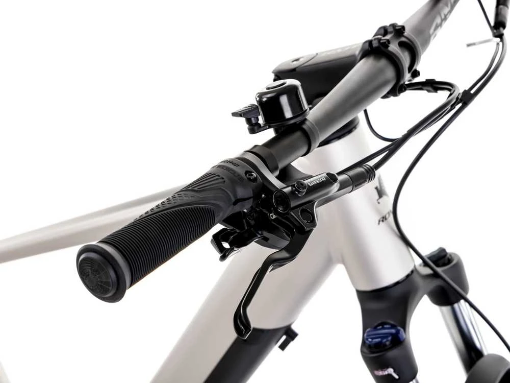 Elektrinis dviratis Romet e-Rambler 2.0 504WH 2025 sidabrinis-graphite-20" / L (Dydis: 20" / L)