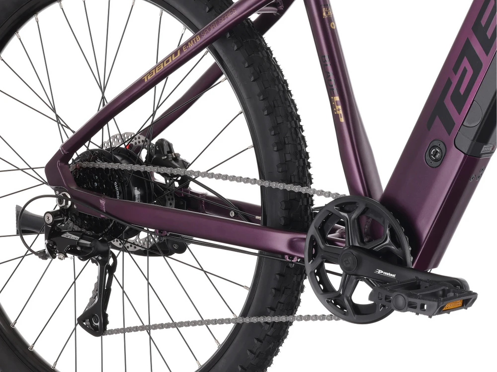 Elektrinis dviratis Tabou Blade UP ECO 29 juodas-violetinė-20" (Dydis: 20")