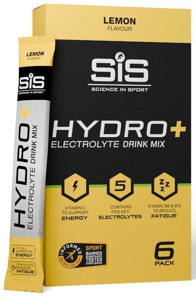 Energinis gėrimas milteliais SiS GO Hydro+ Lemon 6x4.5g