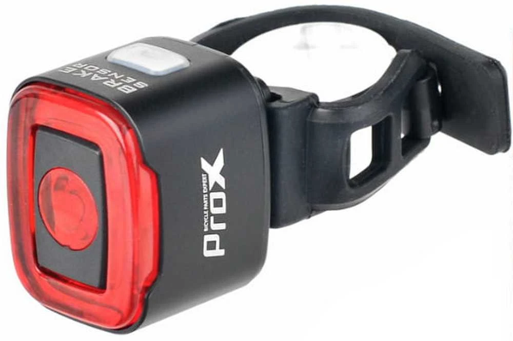 Galinė lempa ProX Ara II COB-XPE 50Lm USB Brake sensor