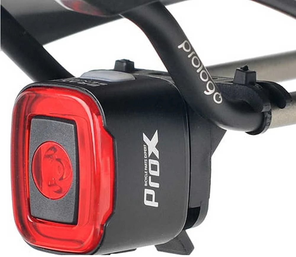 Galinė lempa ProX Ara II COB-XPE 50Lm USB Brake sensor