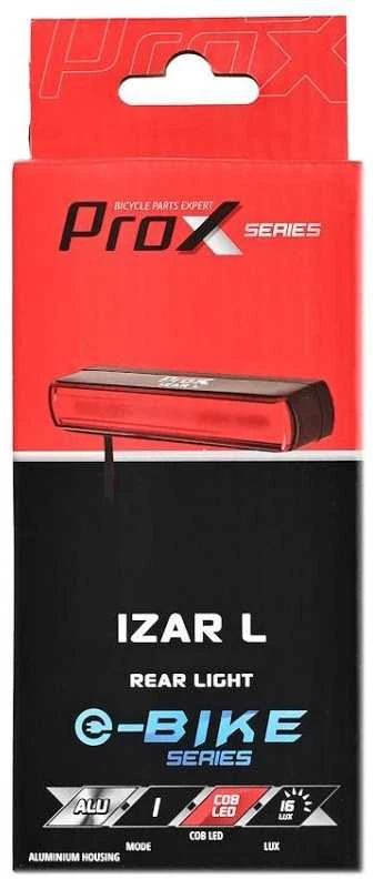 Galinė lempa ProX Izar L COB LED E-bike DC3.7V-12V bagažinei