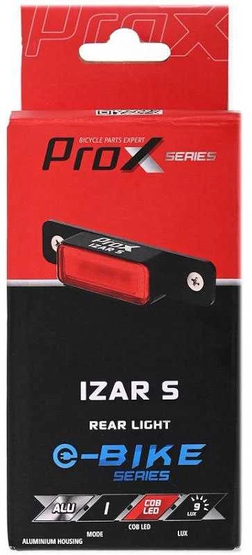 Galinė lempa ProX Izar S COB LED E-bike DC3.7V-12V bagažinei