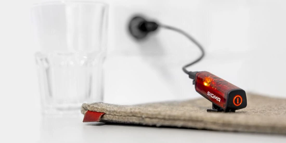 Galinė lempa Sigma Blaze RL LED + Stabdžių žibintas USB