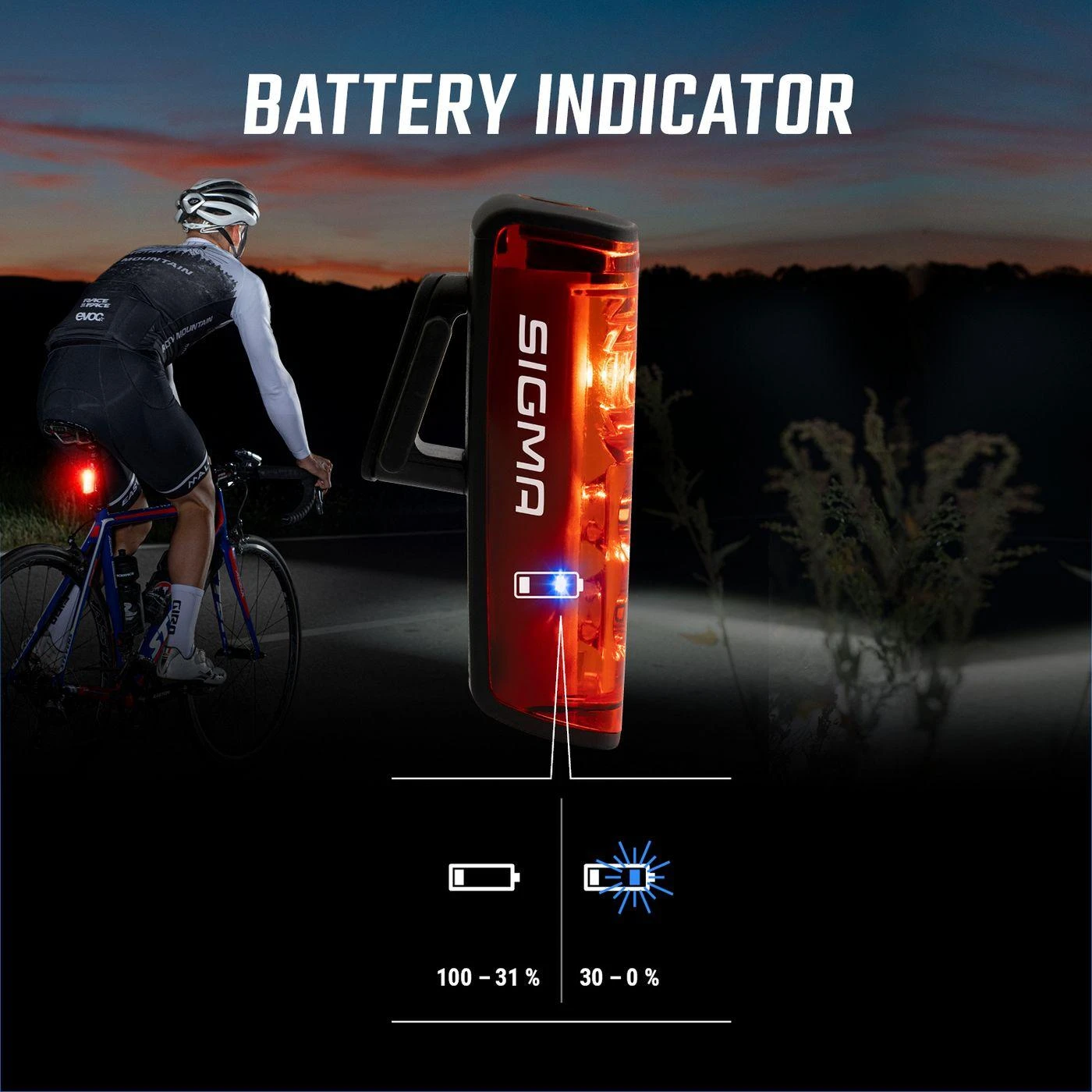 Galinė lempa Sigma Buster 80 USB