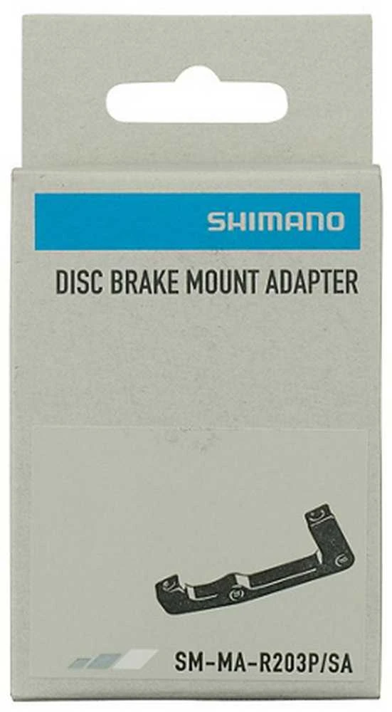 Galinio diskinio stabdžio suporto adapteris Shimano SM-MA-R203P/S