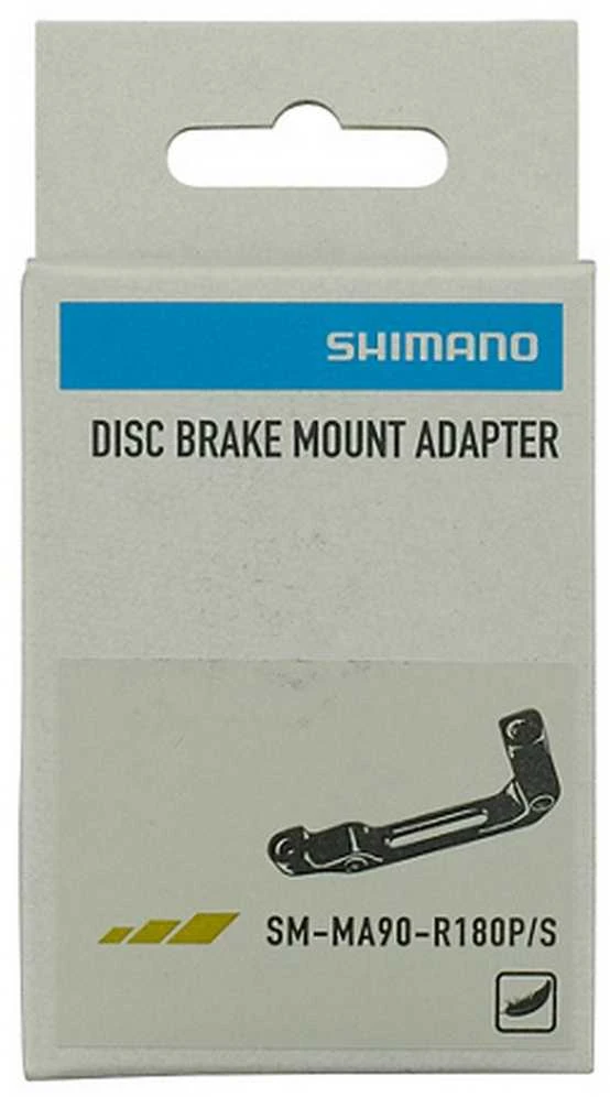 Galinio diskinio stabdžio suporto adapteris Shimano SM-MA90-R180P/S
